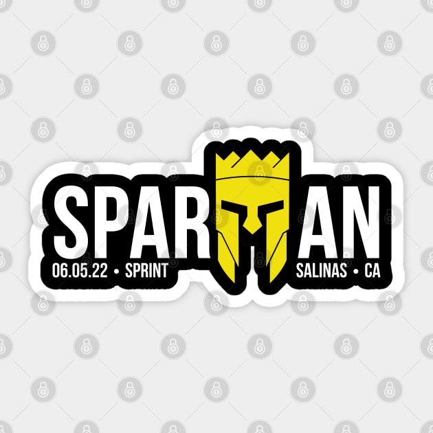 Anna Spartan Sprint T-Shirt Sticker by Super Human